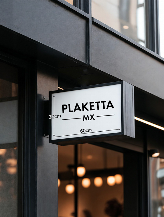 Letrero Luminoso Personalizado LED – PlakettaMX