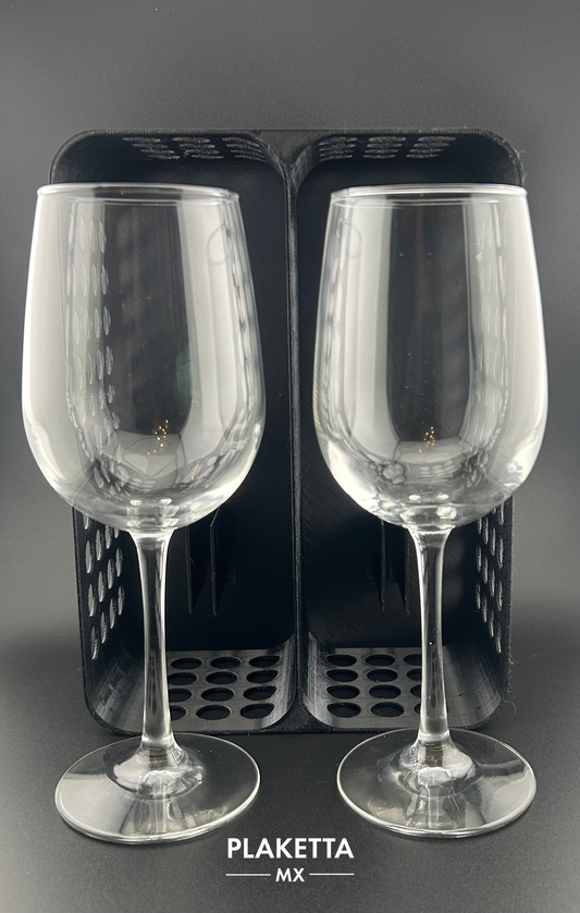 Kit de 2 Copas Personalizadas con Caja 3D