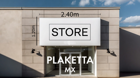 Letrero Luminoso Personalizado LED – PlakettaMX