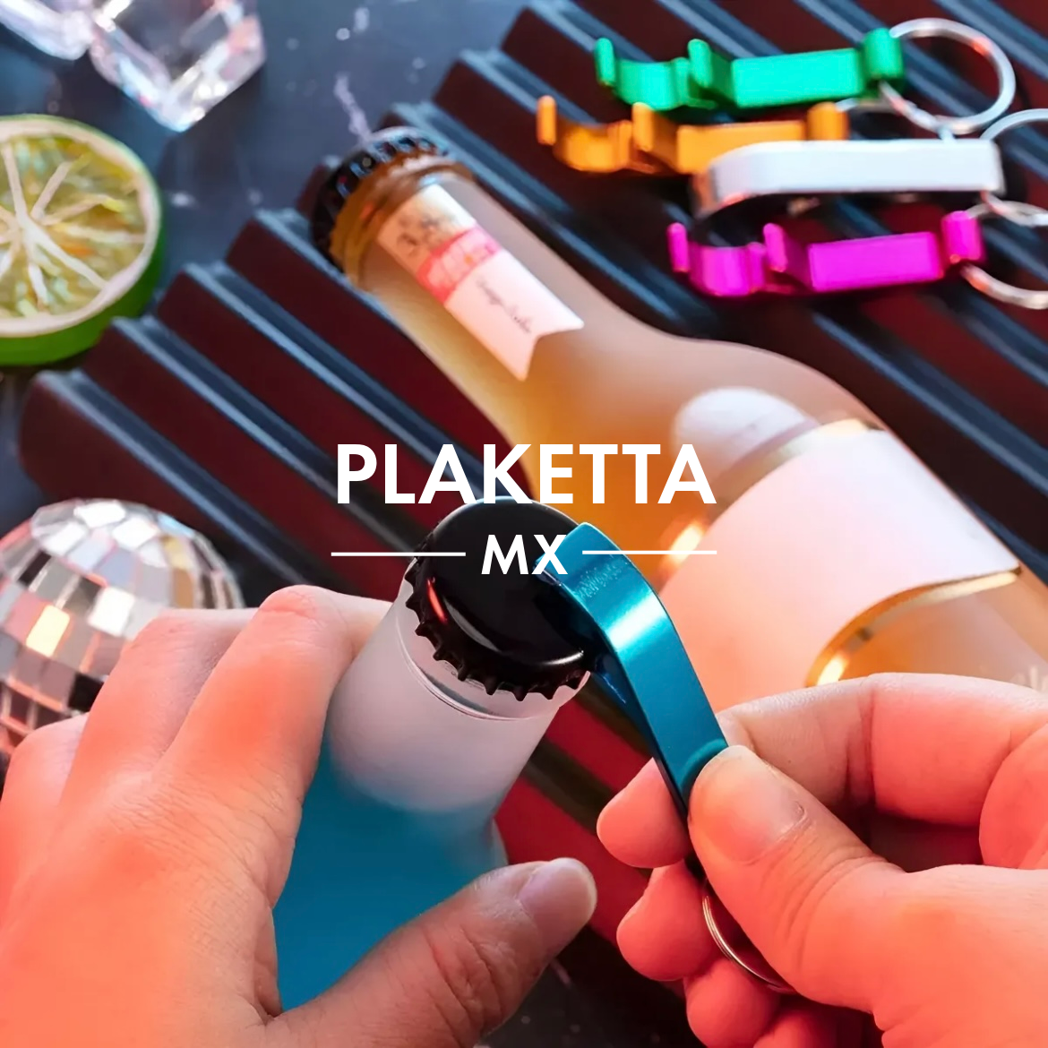 Llavero Destapador Compacto