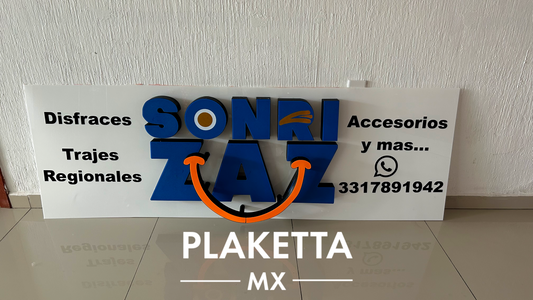 Letrero Personalizado LED – PlakettaMX